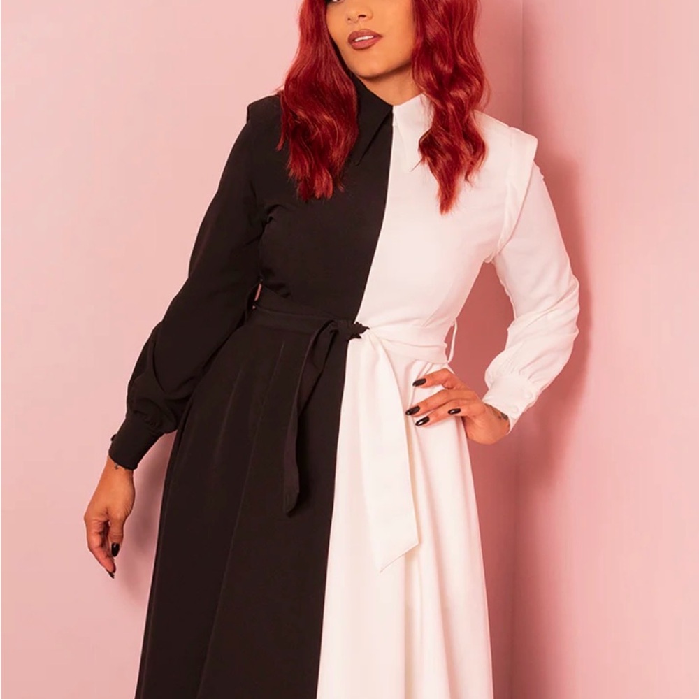 Vixen by Micheline Pitt Beetlejuice Delia shirt dress